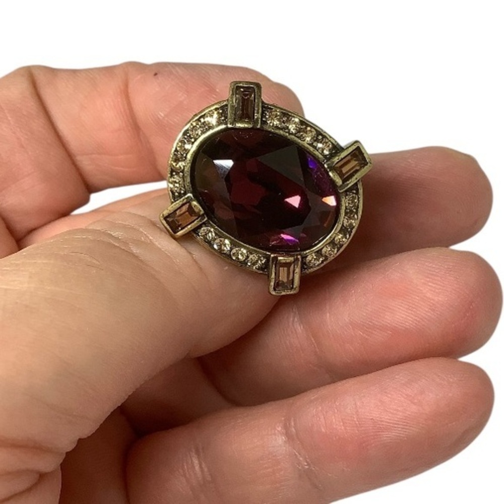 Heidi Daus Swarovski Crystal ring
